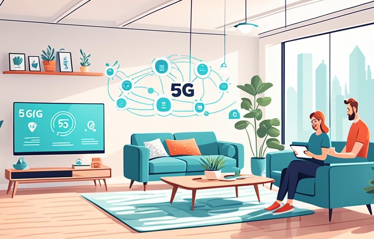 5G家居寬頻對於智慧家庭設備的連接性分析