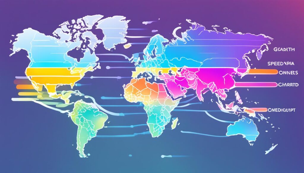 全球寬頻網速趨勢